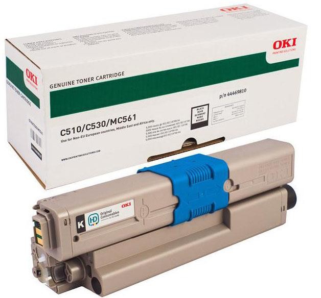 Originálny toner OKI 44469804, čierny, 5000 str., C510 / C530