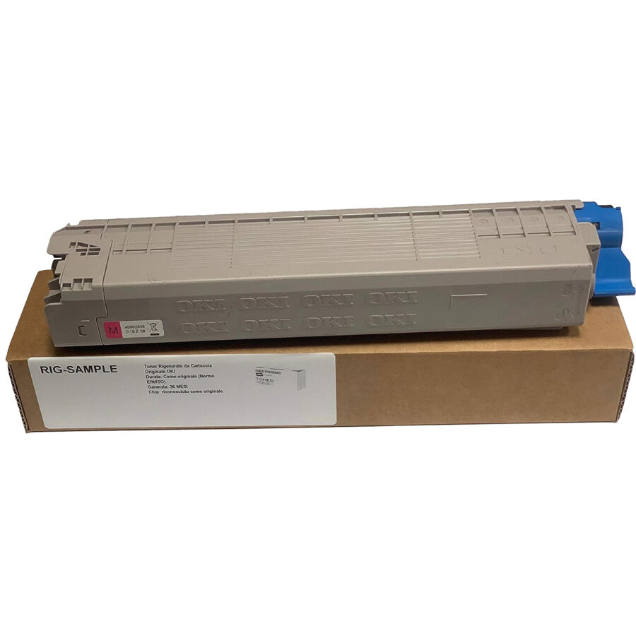Originálny toner OKI 46443118 ES8433 purpurový 10.000str.