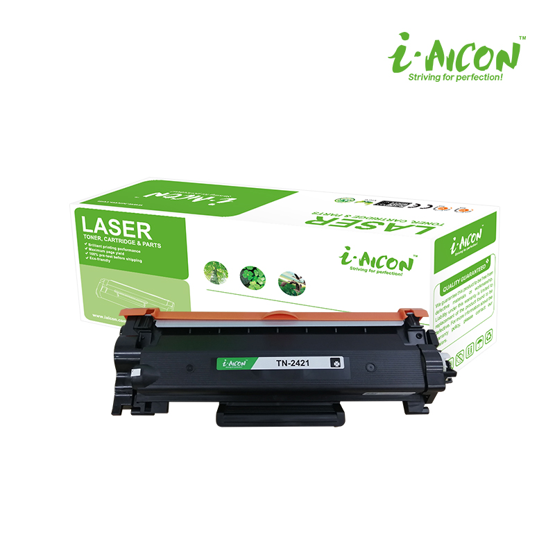 i-Aicon kompatibilný toner BROTHER TN-2421 čierny 3000 str. - s čipom, HIGH QUALITY