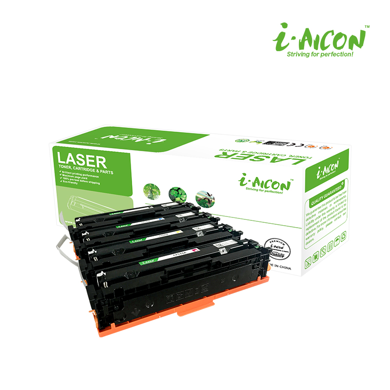 i-Aicon kompatibilný toner HP CF532A, žltý, 900str., HP 205A, HIGH QUALITY