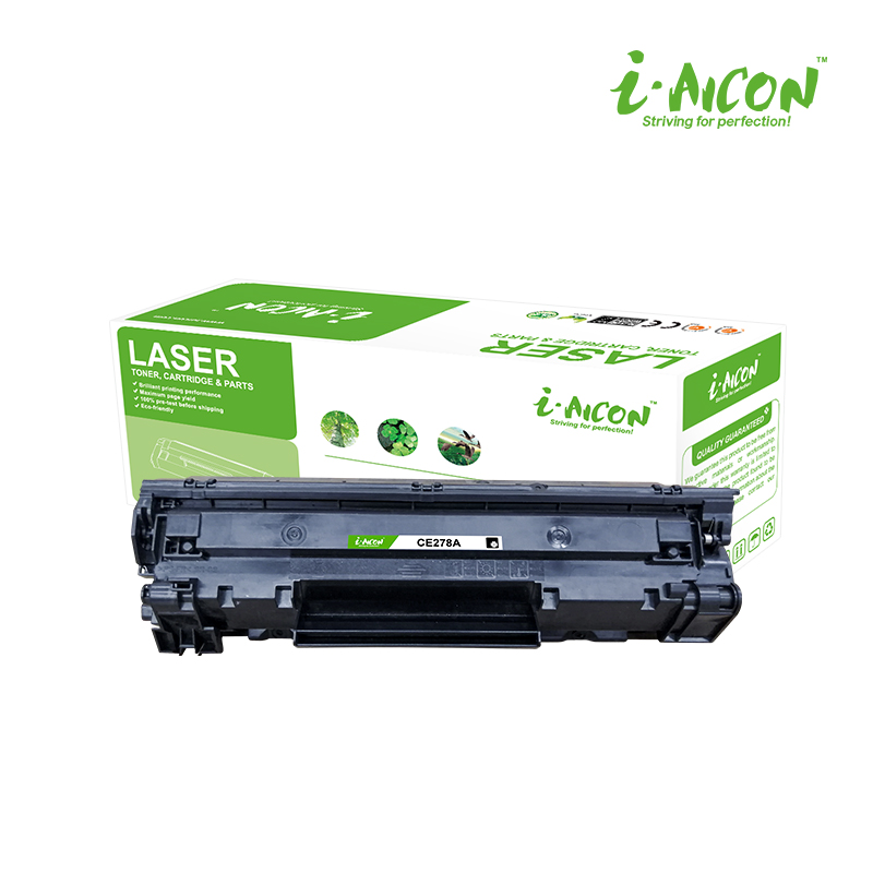 i-AICON kompatibilný toner HP CE278A / CANON CRG 728 726 čierny, HIGH QUALITY 2100 str.