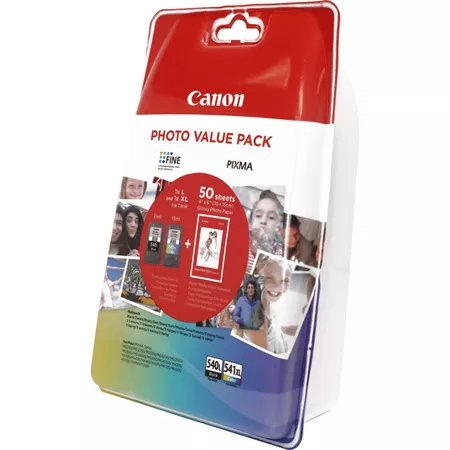 Originálna náplň CANON PG-540L / CL-541XL Photo Value Pack čierny / farebný 5224B007, 5224B012
