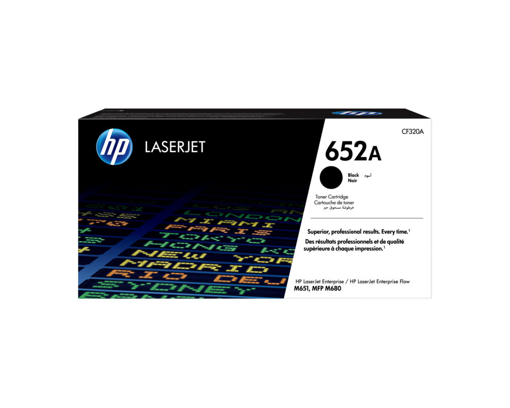 Originálny toner HP CF320A, čierny, 11500str., HP 652A