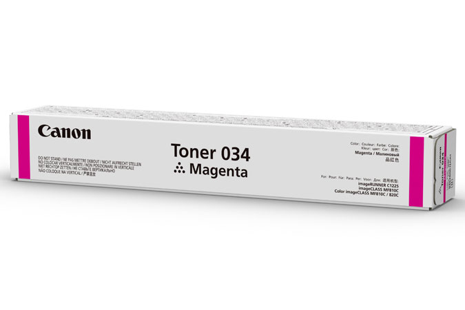 Originálny toner CANON 034, purpurový, 7300str., 9452B001