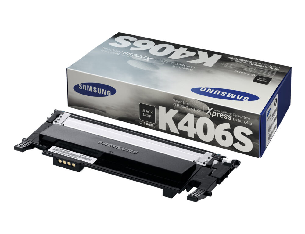 Originálny toner SAMSUNG SU118A, CLT-K406S, čierny, 1500str.