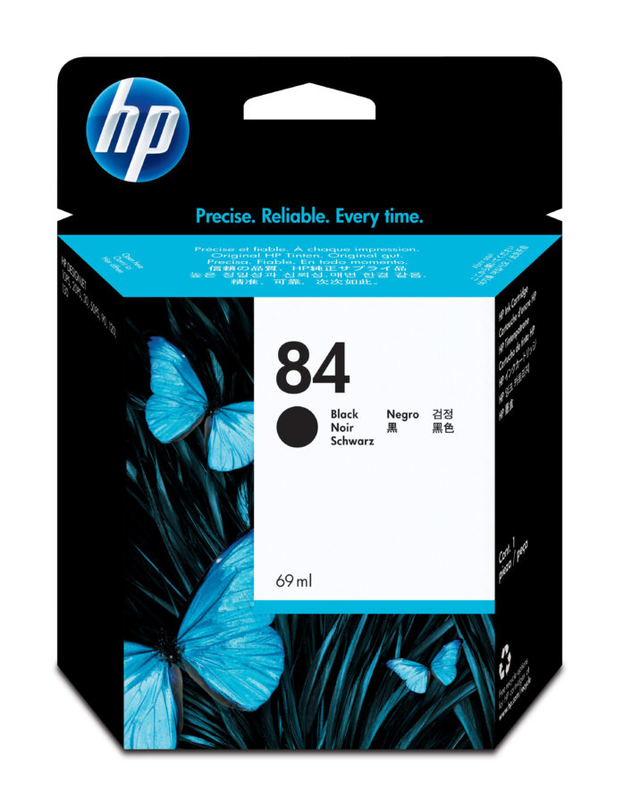 Originálna náplň HP No.84, čierny, C5016A, 69ml