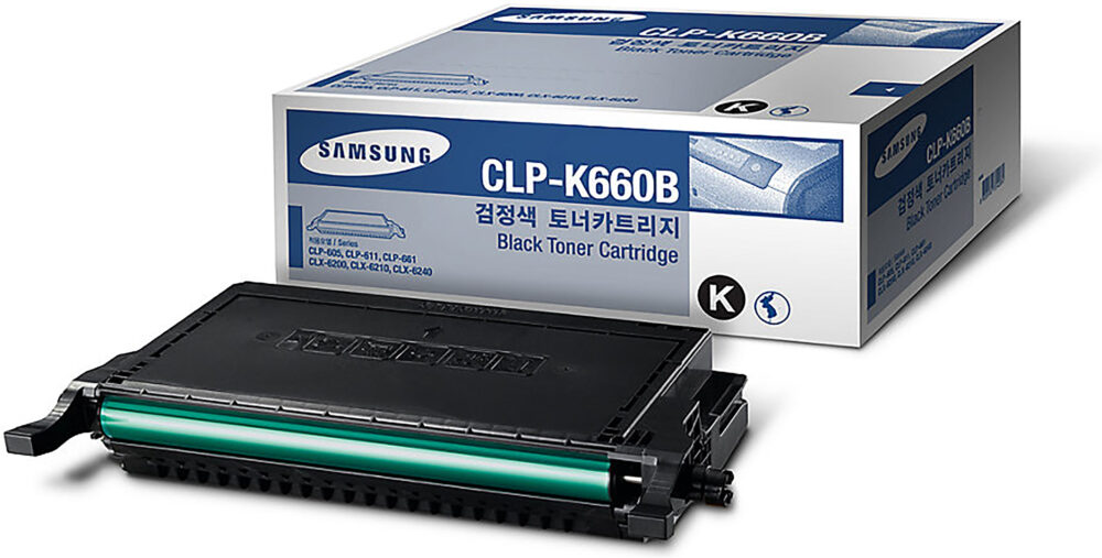 Originálny toner HP / Samsung ST906A, CLP-K660B čierny, 5500 str.