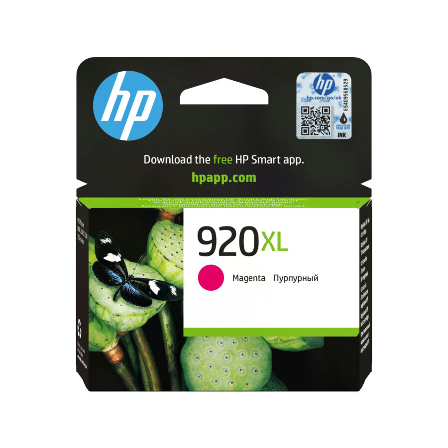 Originálna náplň HP No.920XL, CD973AE purpurový, exp 2015