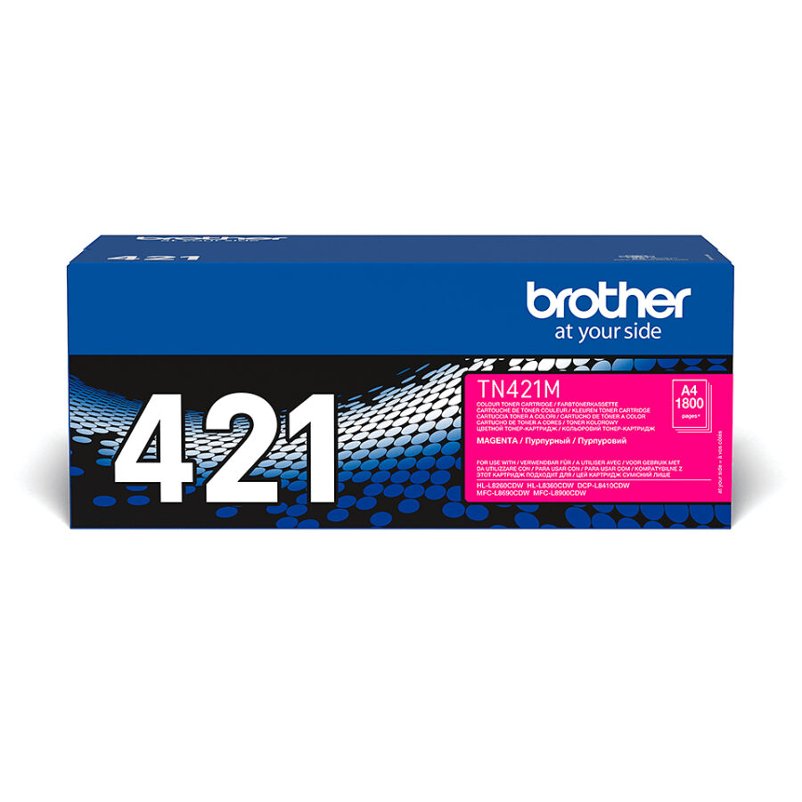 Originálny toner BROTHER TN-421M, purpurový, 1800str.
