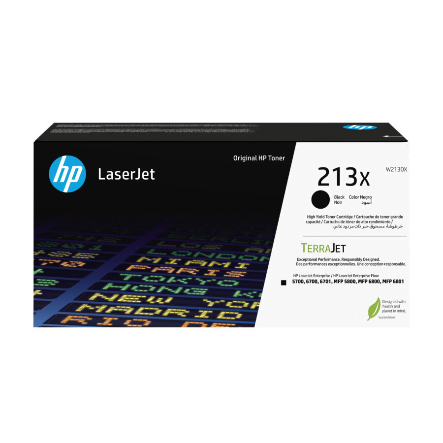 Originálny toner HP W2130X, HP 213X, čierny, 9000str., high capacity