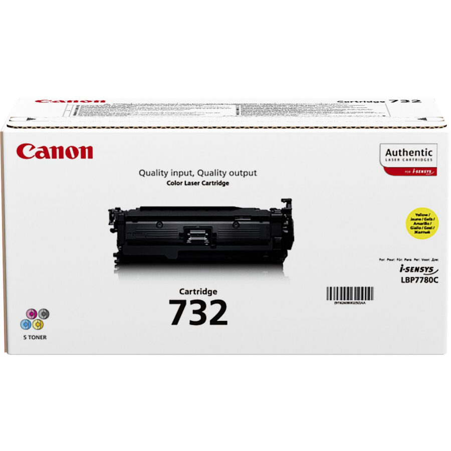 Originálny toner CANON CRG-732Y žltý 6260B002, 6 400 str.