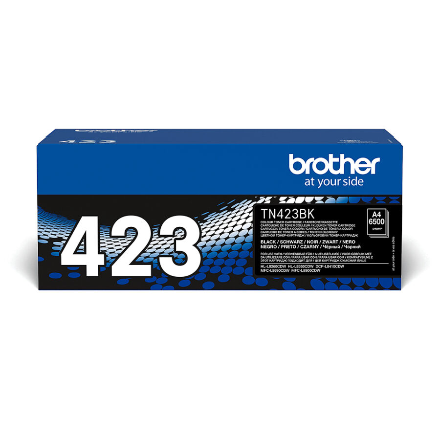 Originálny toner BROTHER TN-423BK, čierny, 6500str.