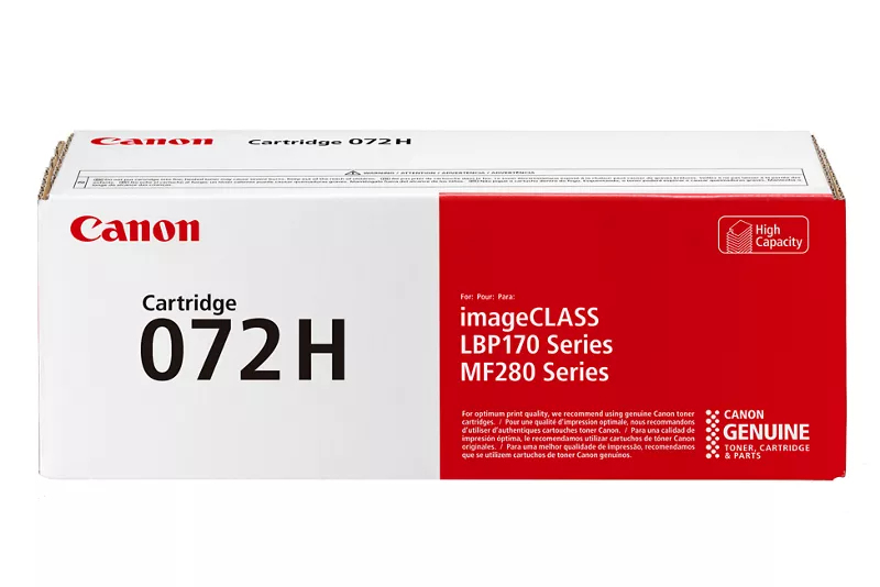 Originálny toner CANON 072H BK, 5648C002, čierny, 4100str., high capacity