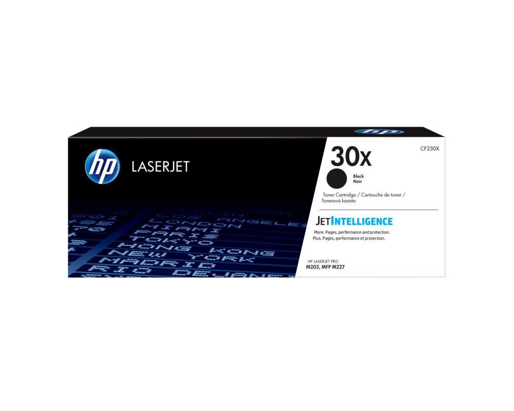 Originálny toner HP CF230X, High, čierny, 3500str., HP 30X