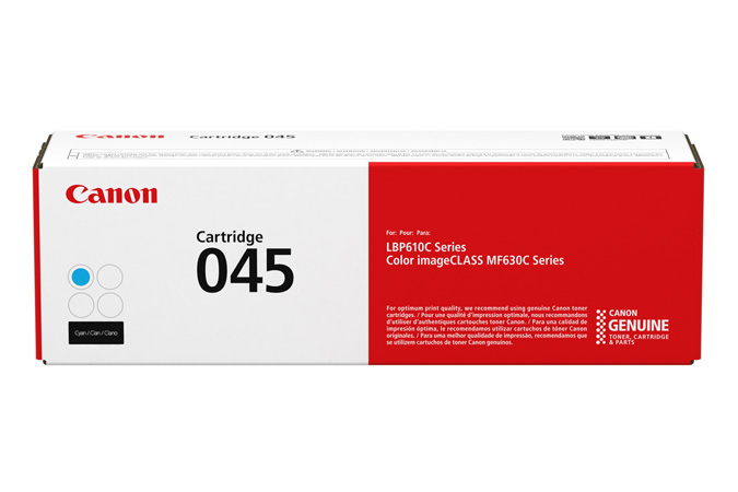 Originálny toner CANON CRG-045 azúrový 1241C002, 1300 str.