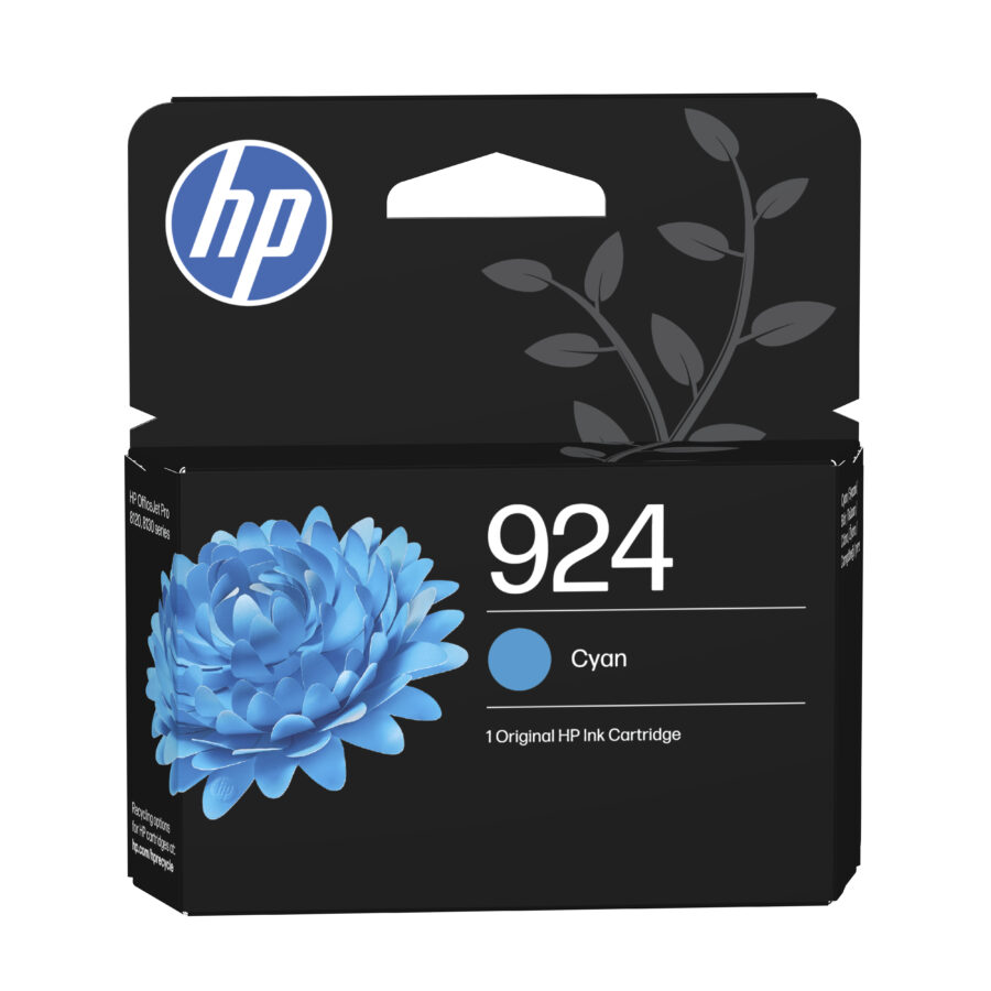 Originálna náplň HP 4K0U3NE#CE1, HP 924, azúrový, 400str.
