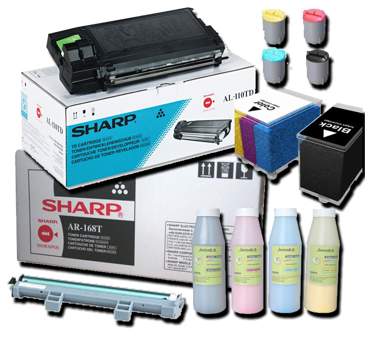 Originálny toner SHARP AR-168LT, čierny, 6500str. Sharp AR-122, 152, 153, 5012, 5415, M1