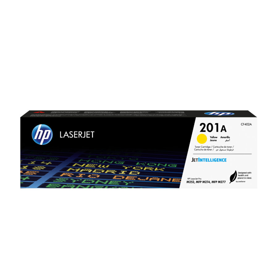 Originálny toner HP CF402A HP201A Žltý, 1400str.