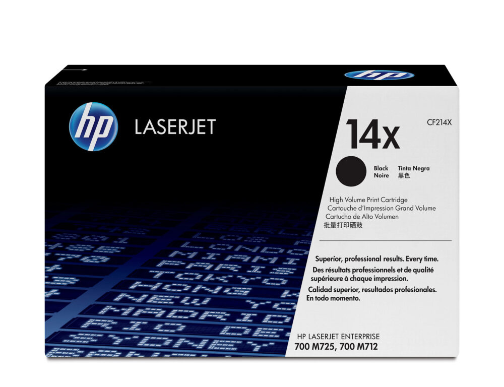 Originálny toner HP CF214X čierny