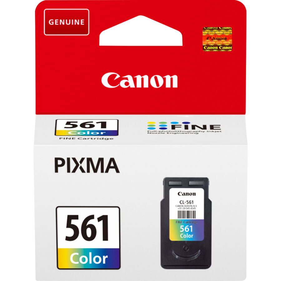 Originálna náplň CANON CL-561, farebný, 180str., 3731C001 Canon Pixma TS5350