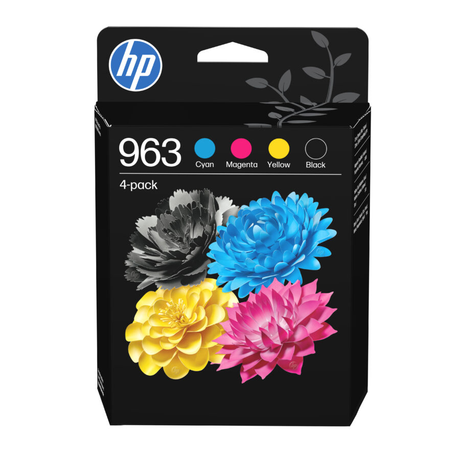 Originálna sada HP 6ZC70AE, CMYK, HP 963, HP 4-pack Officejet Pro 9010, 9012, 9014, 9015,