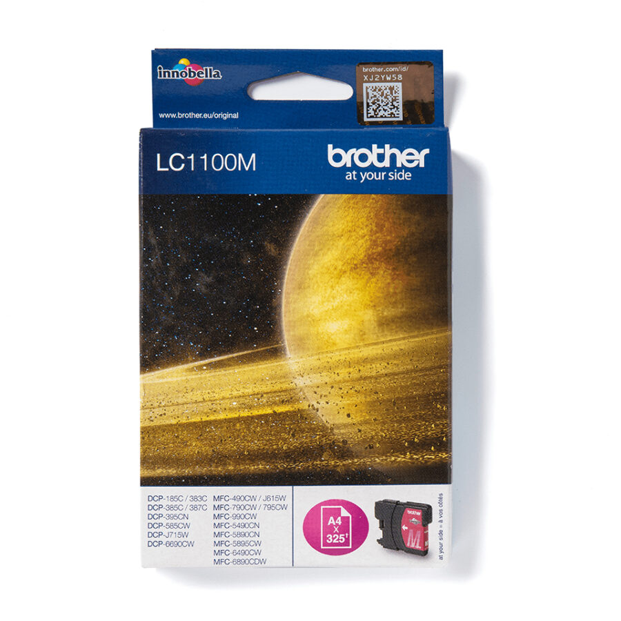 Originálna náplň BROTHER LC-1100M, purpurový