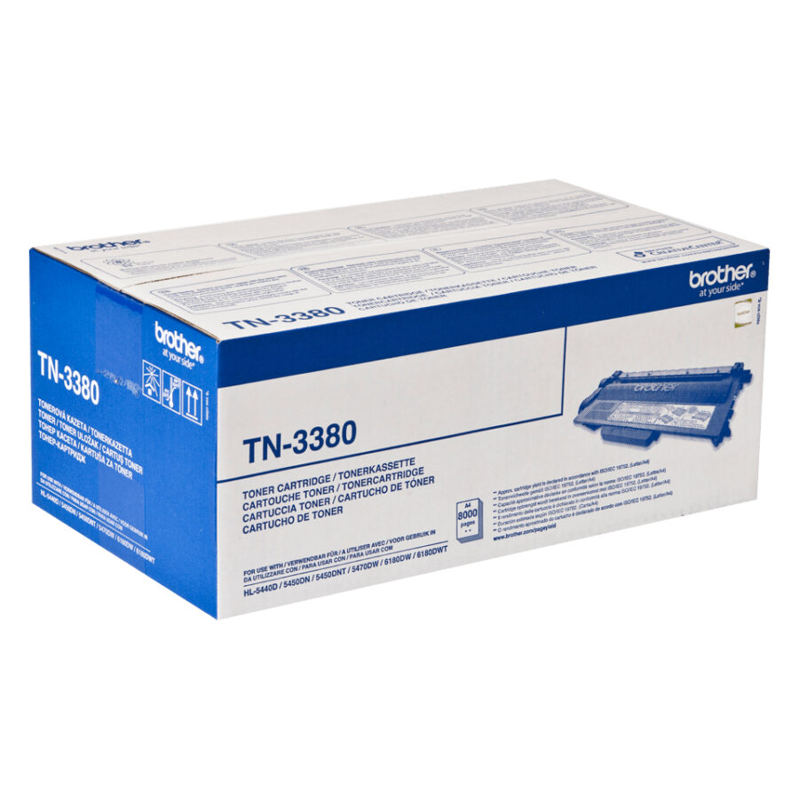 Originálny toner BROTHER TN3380, čierny, 8000str.