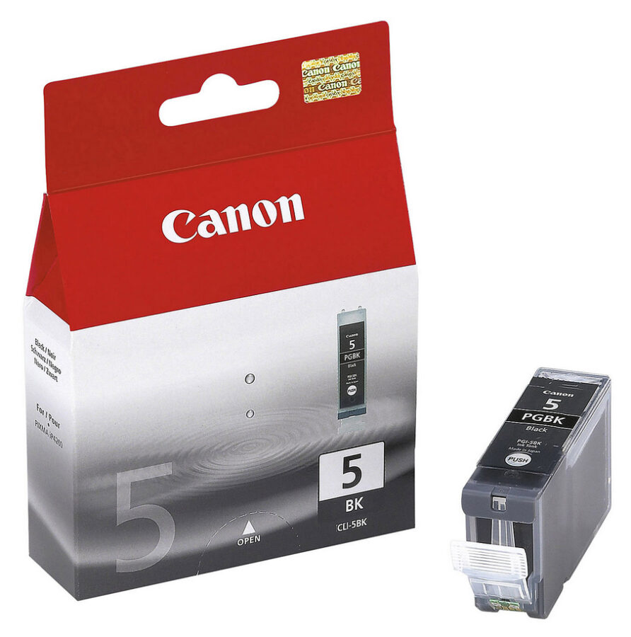 Originálna náplň CANON PGI5BK čierny, duo pack, 0628B025 0628B030 2ks