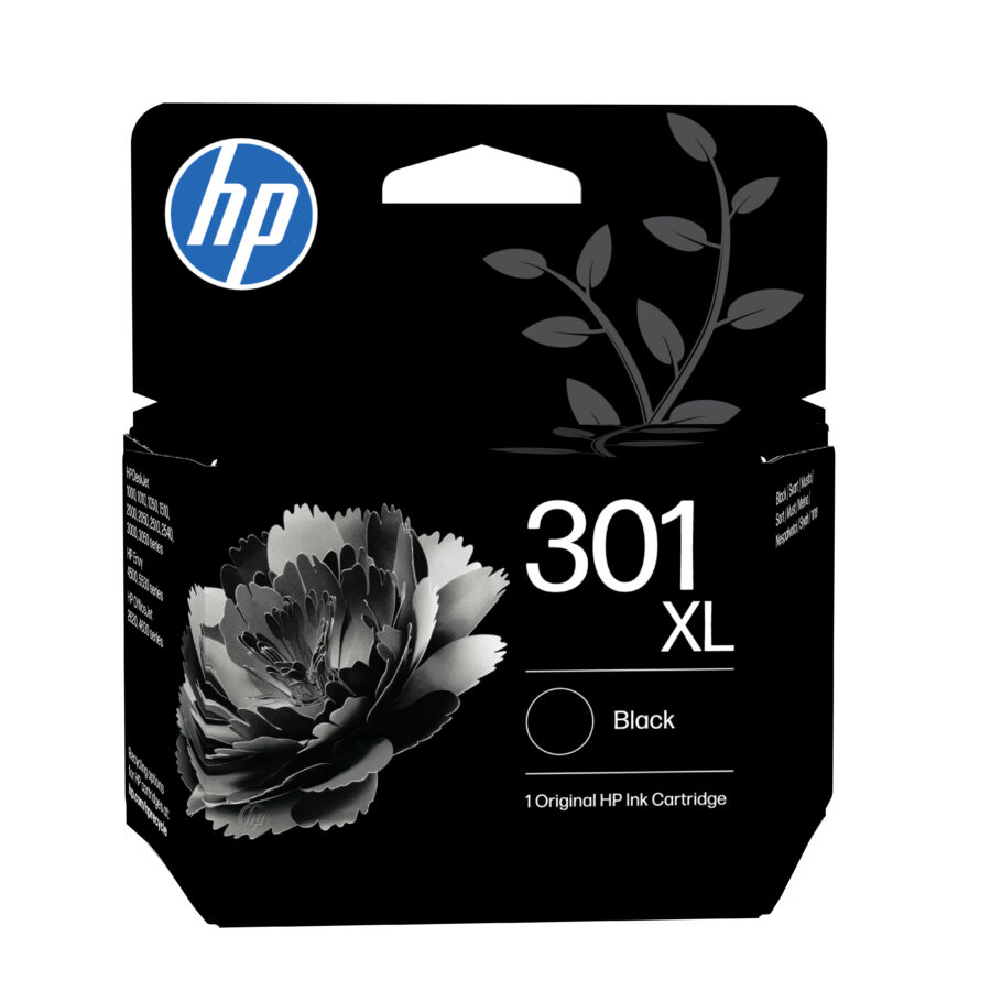 Originálna náplň HP CH563EE, HP 301XL, čierny, 480str.