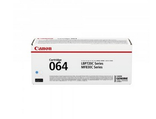 Originálny toner CANON 064 C, azúrový, 5000str., 4935C001 Canon i-SENSYS MF832Cdw