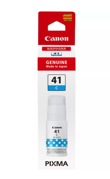 Originálna náplň CANON GI-41 C, 4543C001, azúrový, 70ml