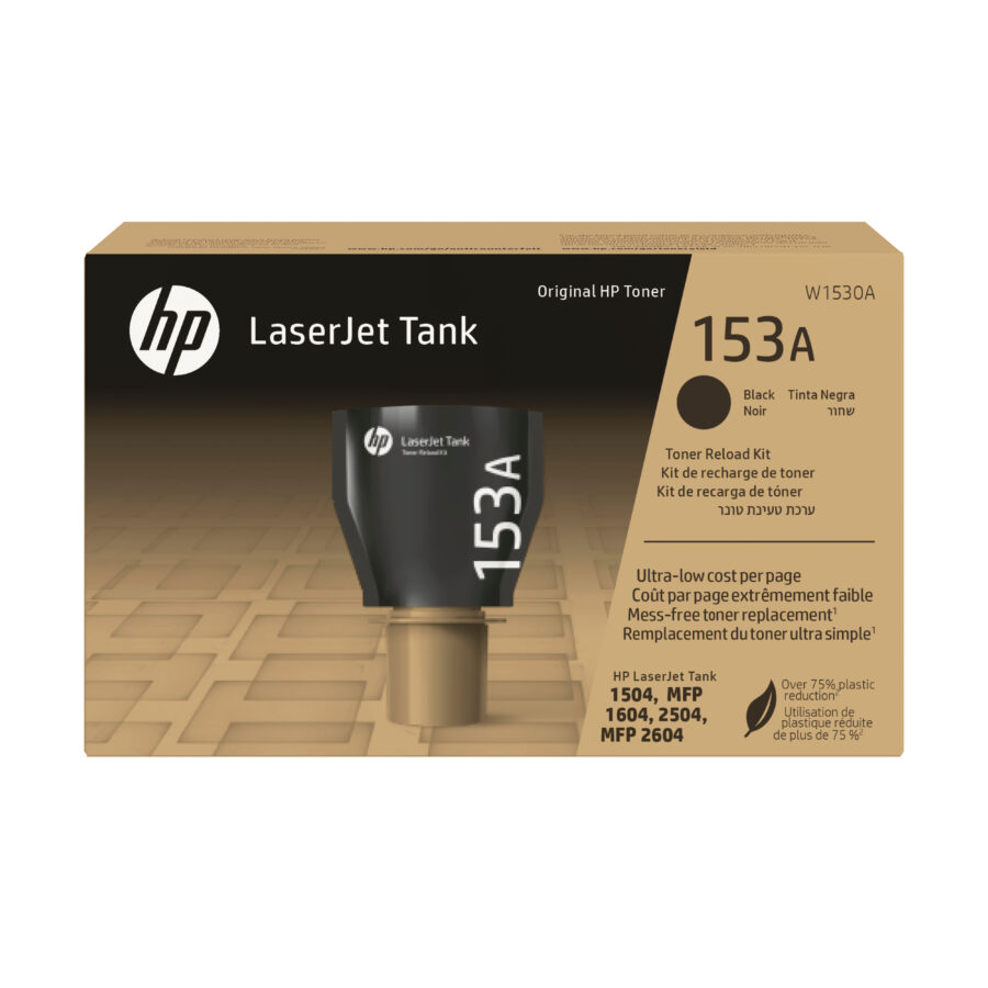 Originálny toner HP reload kit W1530A, čierny, 2500str. HP 153A HP LaserJet Tank 1504