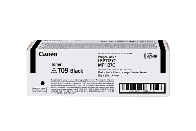 Originálny toner CANON T09, čierny, 7600str., 3020C006 Canon i-SENSYS X C1127i, i-SENSYS X