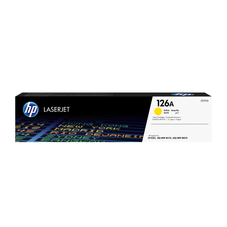 Originálny toner HP CE312A žltý 126A