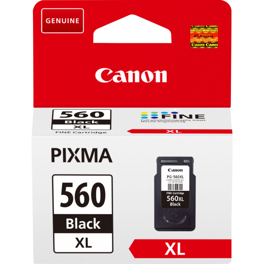 Originálna náplň CANON PG-560XL, čierny, 400str., 3712C001 Canon Pixma TS5350