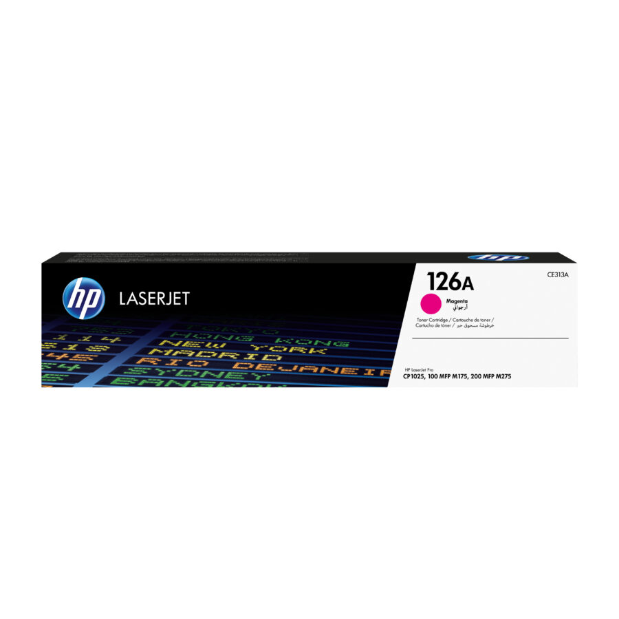Originálny toner HP CE313A purpurový 126A