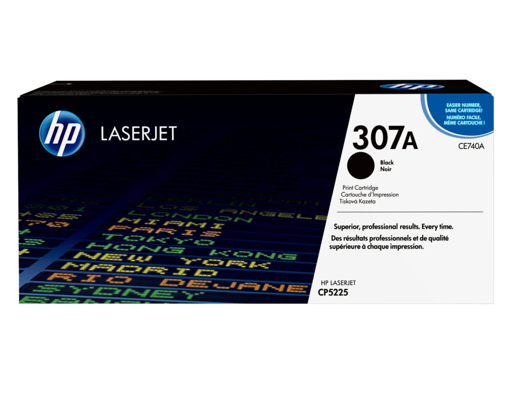 Originálny toner HP CE740A, čierny, 7000str.