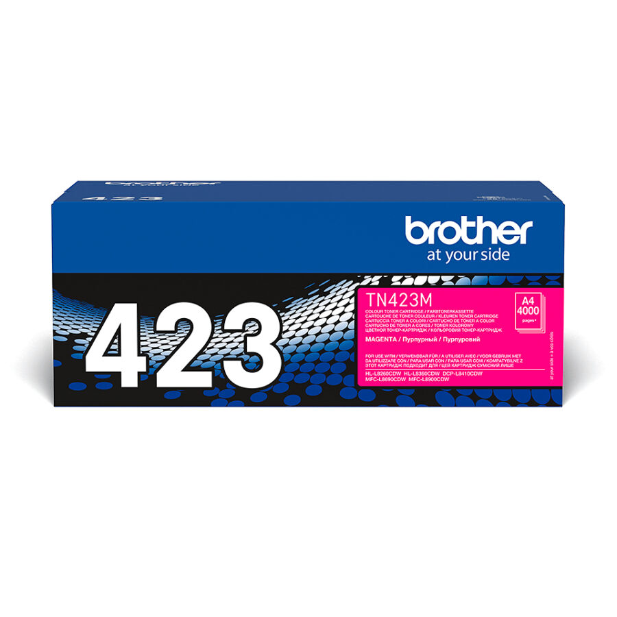 Originálny toner BROTHER TN-423M, purpurový, 4000str.