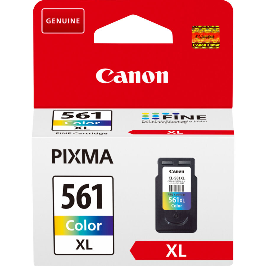 Originálna náplň CANON CL-561XL, farebný, 300str., 3730C001 Canon Pixma TS5350