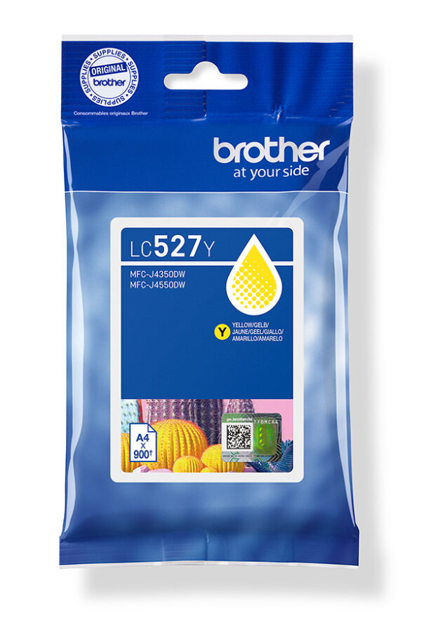 Originálna náplň BROTHER LC-527Y, žltý, 900str.