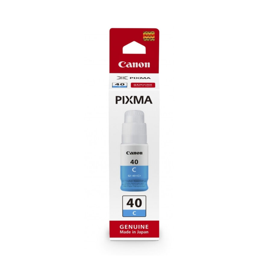 Originálna náplň CANON ink 3400C001, azúrový, 7700str., 70ml, GI-40 C