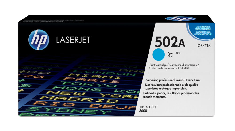 Originálny toner HP Q6471A, azúrový, 4000str.