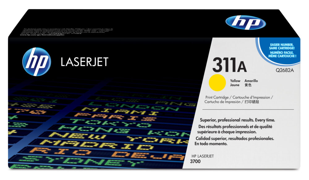 Originálny toner HP Q2682A, žltý, 6000str.