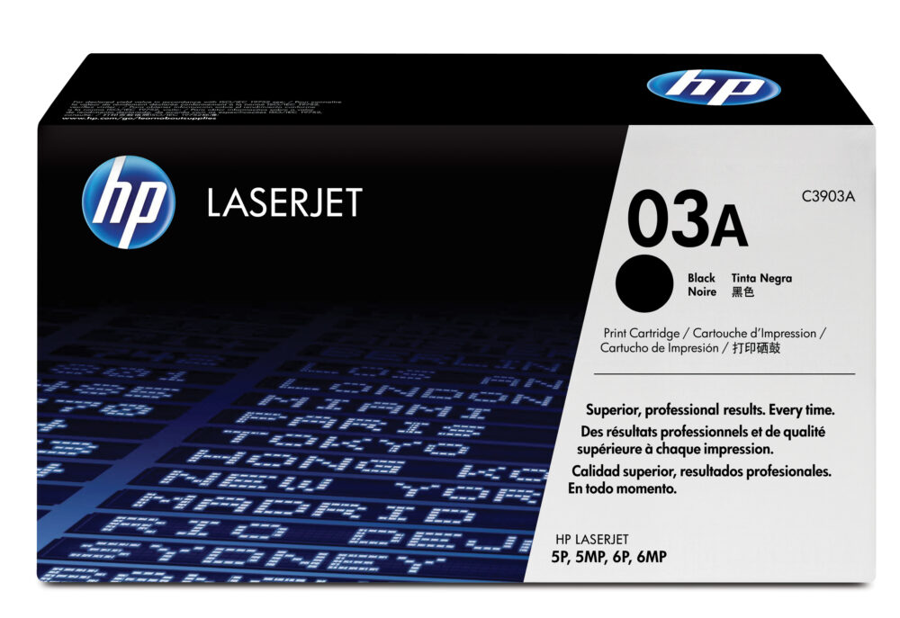 Originálny toner HP C3903A, čierny, 4000str.