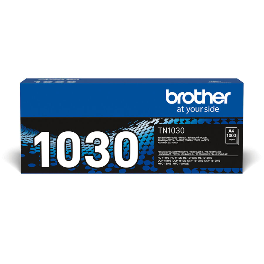 Originálny toner BROTHER TN1030, čierny, 1000str.