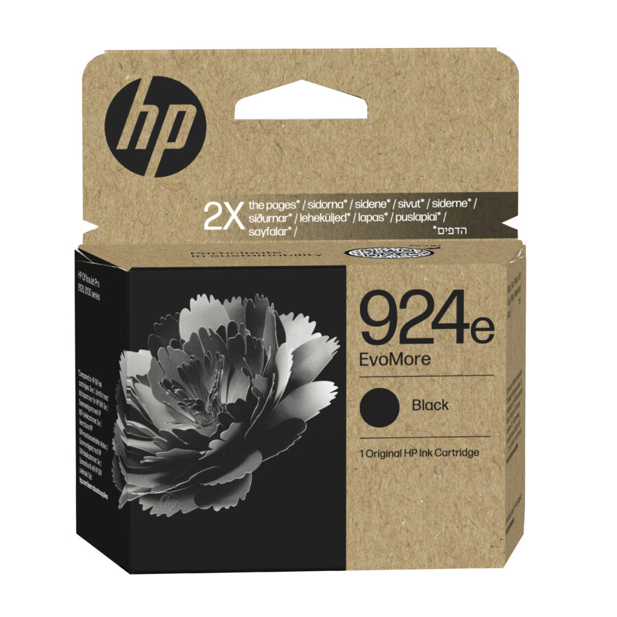 Originálna náplň HP EvoMore 4K0V0NE#CE1, HP 924e, čierny, 1000str. XL