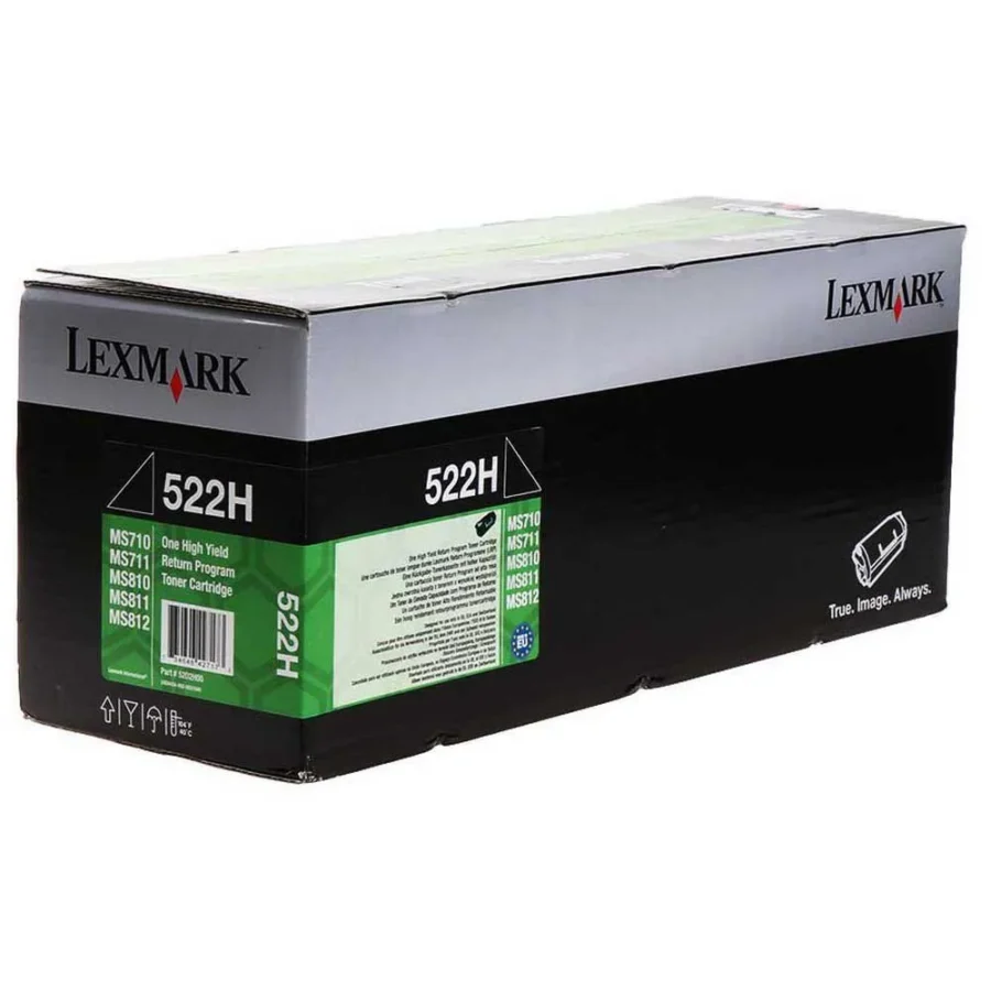 Originálny toner LEXMARK 52D2H00, čierny, 25000str., 522H