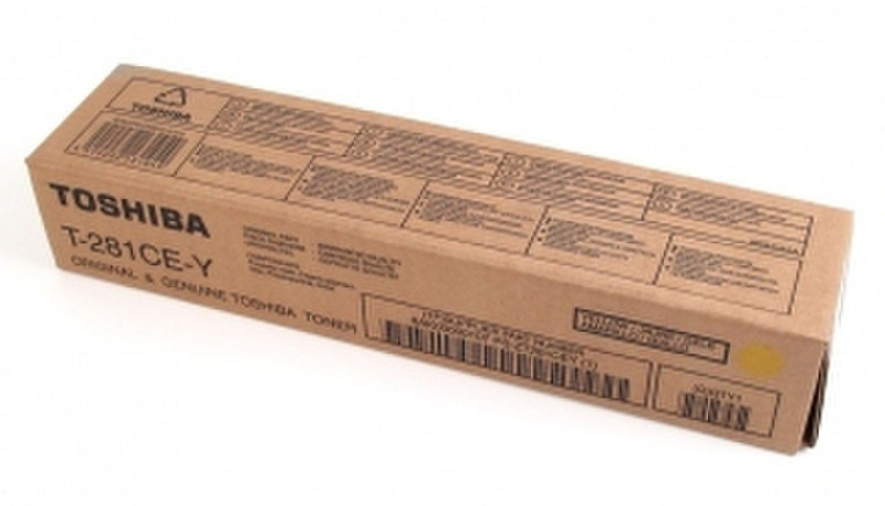 Originálny toner Toshiba T-281CEY žltý 10000str.