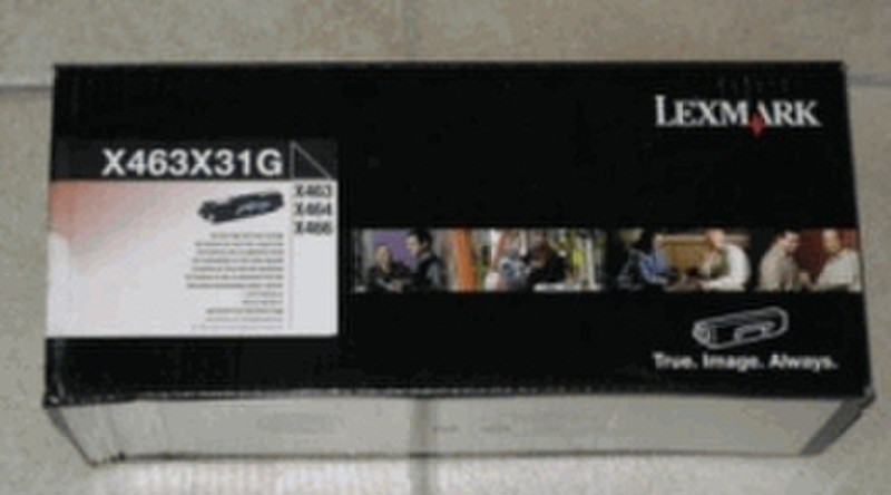 Originálny toner LEXMARK X463X31G X463, X464, X466 čierny 15K