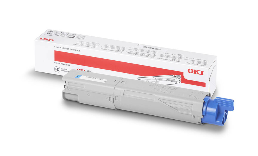 Originálny toner OKI 46508711, azúrový, 3000str., high capacity, C332, MC363